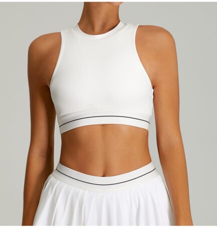 Conjunto "Match Point" Blanco Clásico - Image 3